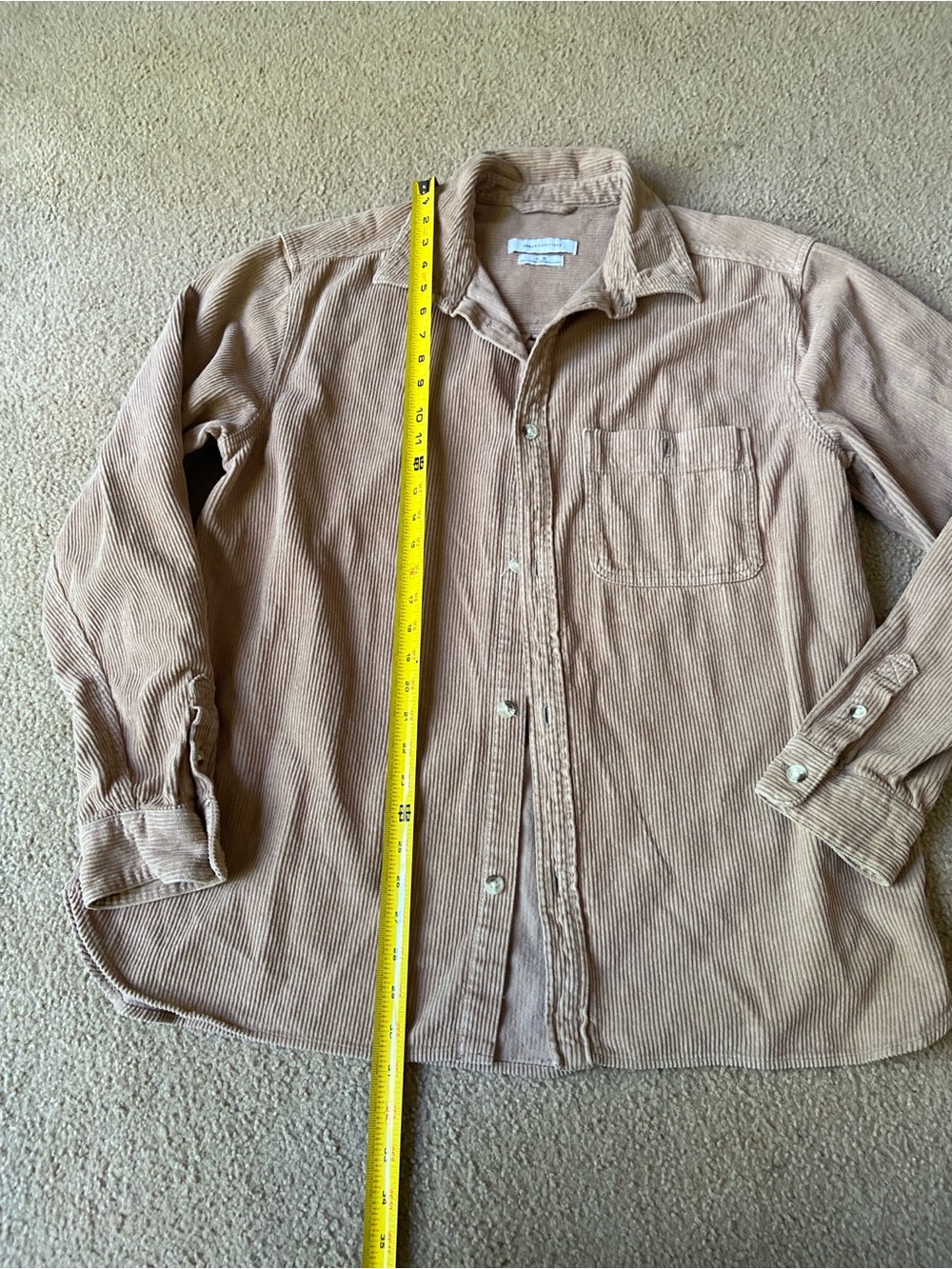 Urban Outfitters tan corduroy jacket